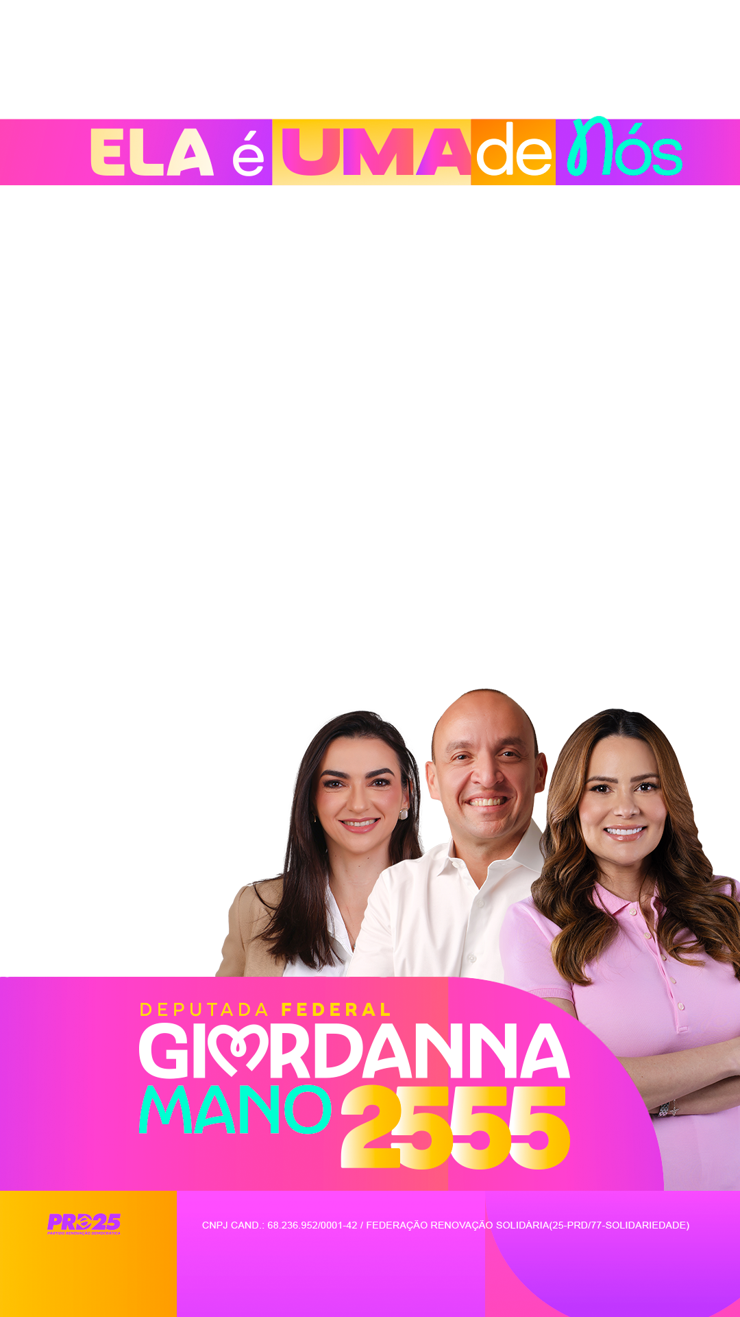 Milhã com Giordanna